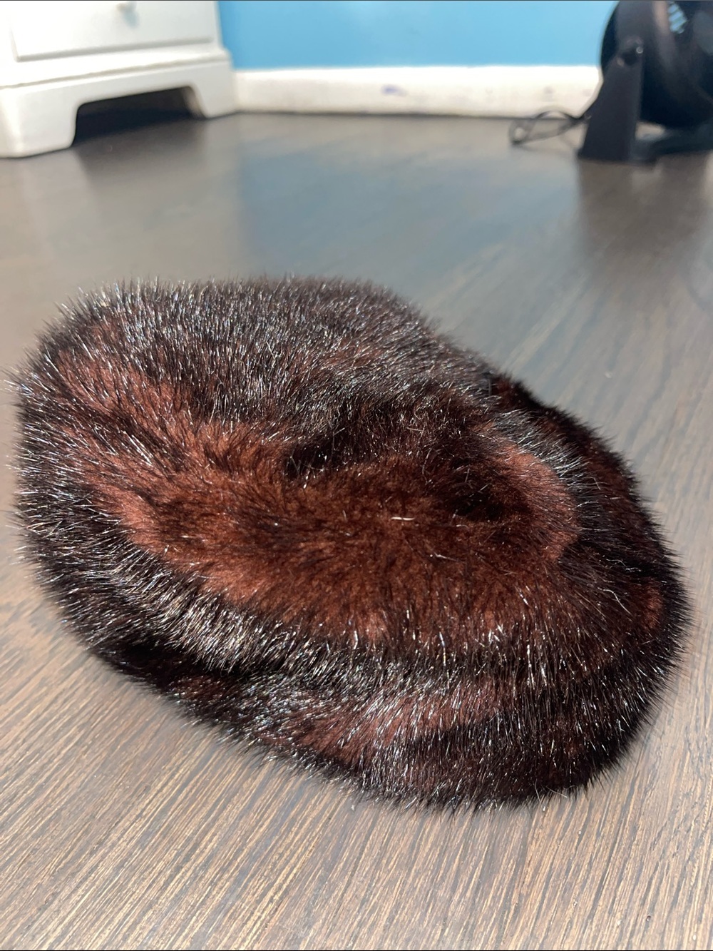 Luxury Brown Faux Fur Beret - Women's Winter Hat